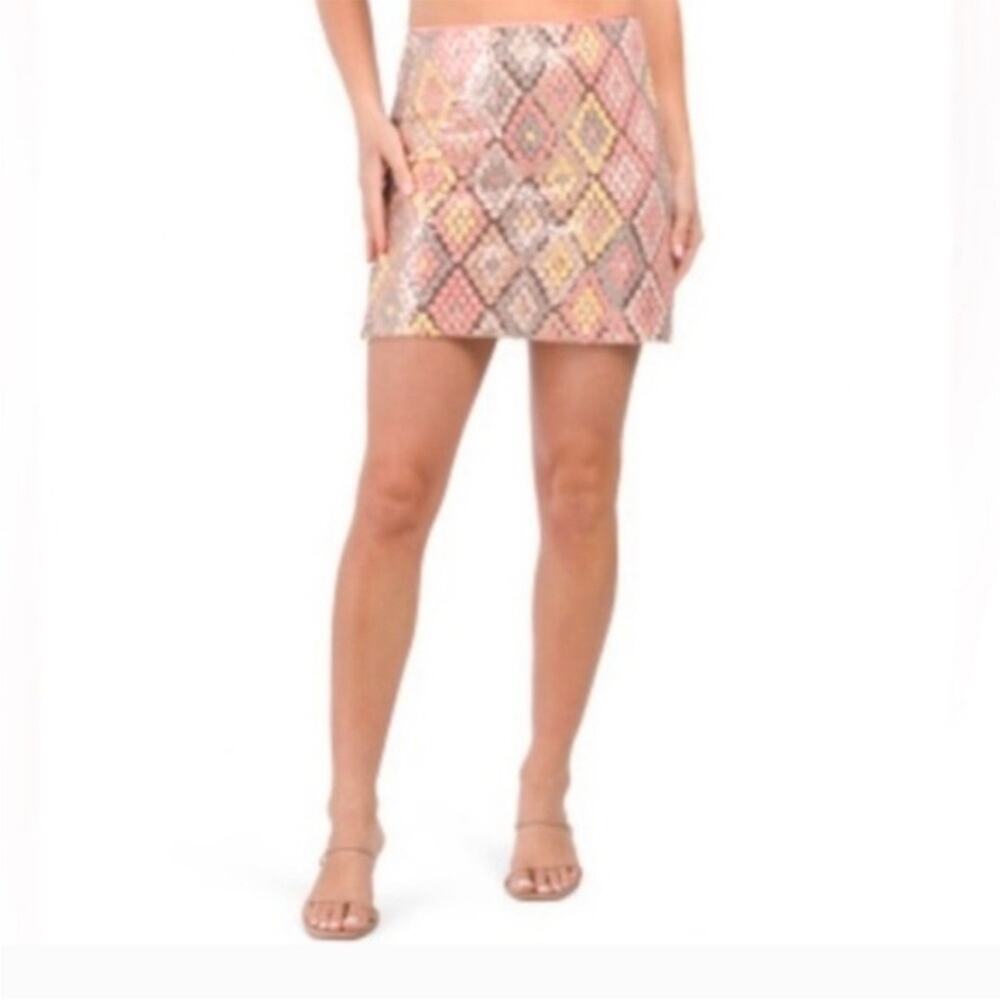 Caroline constas sequin mini skirt sz 8